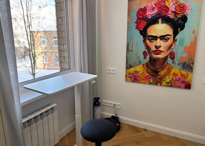 Апартаменты Exclusive 2 Bedroom Trendy Center, Large Terrace & Free Parking Вильнюс